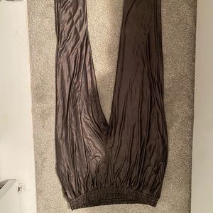 Shimmery gold pants